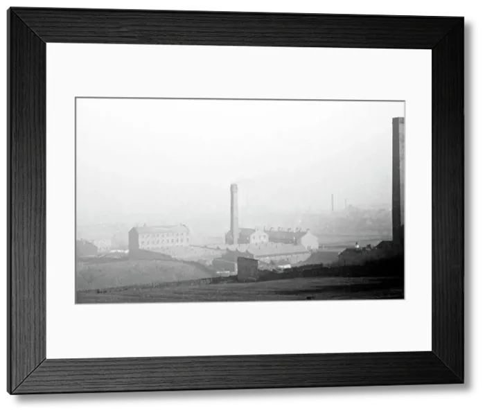 Framed Print : Panorama of The Leylands, Leeds, Victorian period Framed Print : Panorama of The Leylands, Leeds, Victorian period