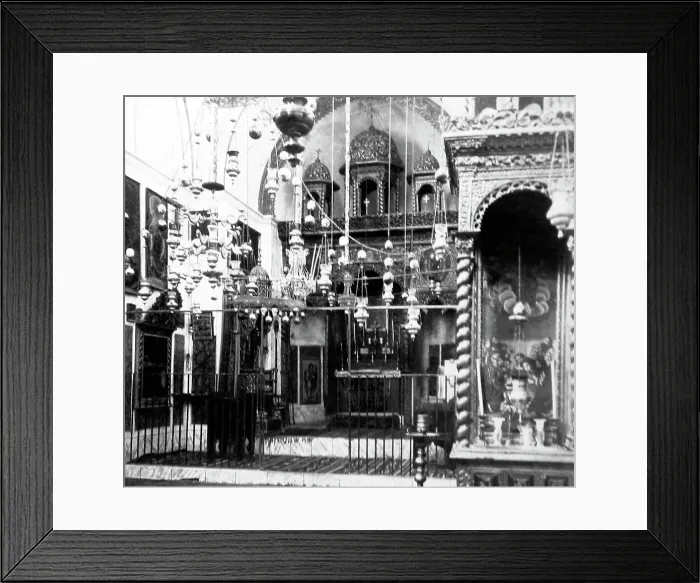 Framed Print : Syriac Orthodox Church, Jerusalem, Victorian period Framed Print : Syriac Orthodox Church, Jerusalem, Victorian period