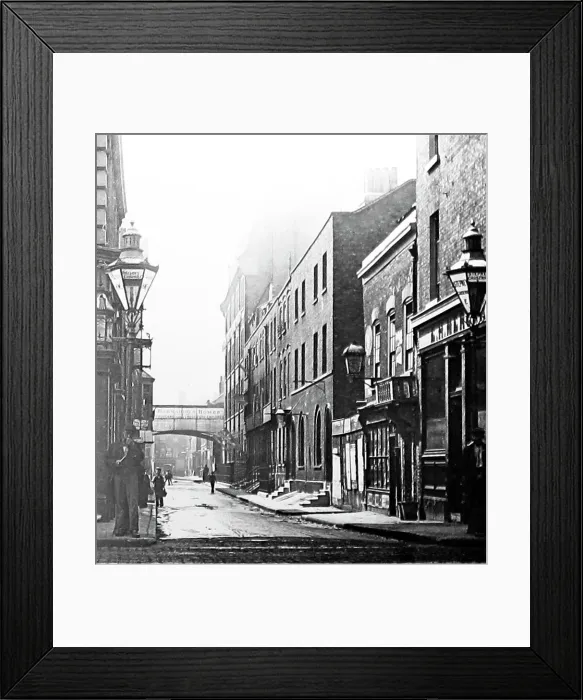 Framed Print : Stepney Causeway, London, Victorian period Framed Print : Stepney Causeway, London, Victorian period