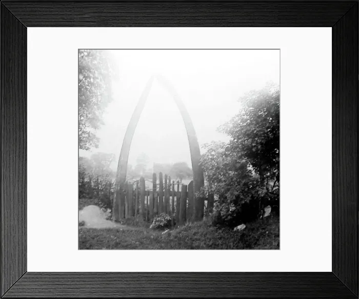 Framed Print : Whalebone gateway, Whalebone Lane, Sandal, Wakefield Framed Print : Whalebone gateway, Whalebone Lane, Sandal, Wakefield