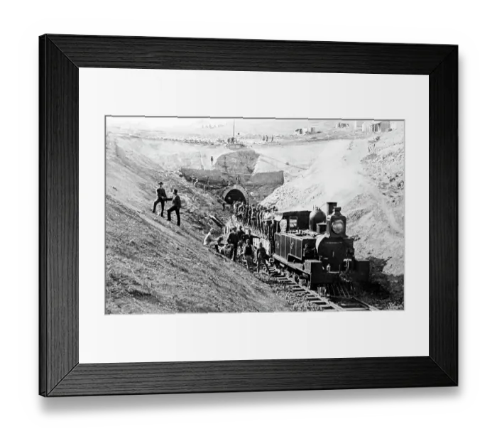 Framed Print : Langs Nek Tunnel near Charlestown, South Africa Framed Print : Langs Nek Tunnel near Charlestown, South Africa