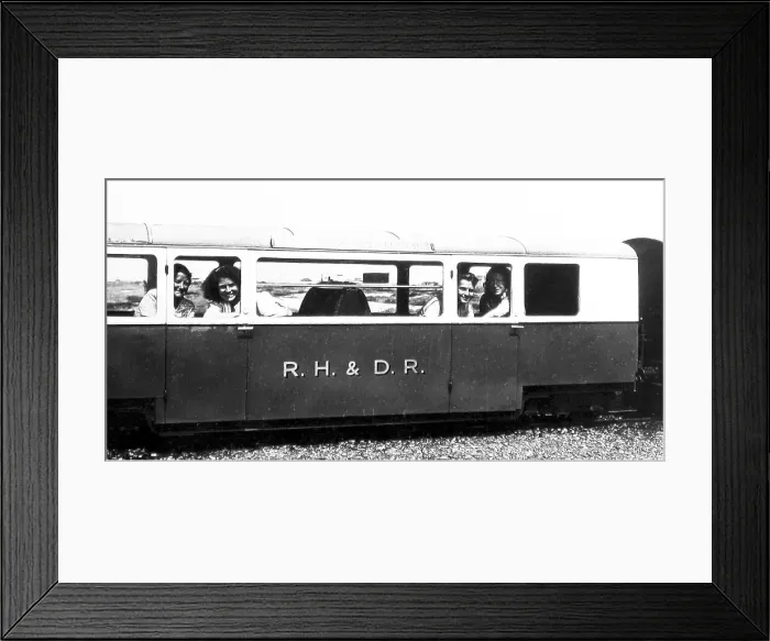 Framed Print : The Bluecoaster, Romney Hythe and Dymchurch Railway in 1947 Framed Print : The Bluecoaster, Romney Hythe and Dymchurch Railway in 1947