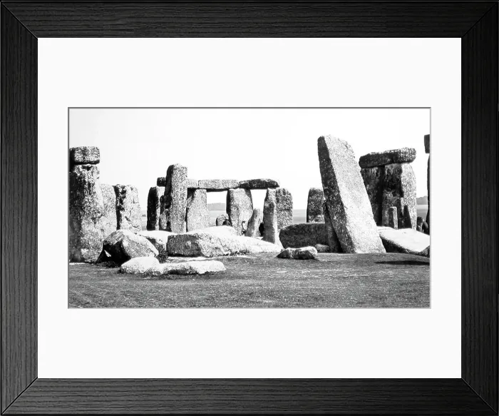 Framed Print : Stonehenge, Victorian period Framed Print : Stonehenge, Victorian period