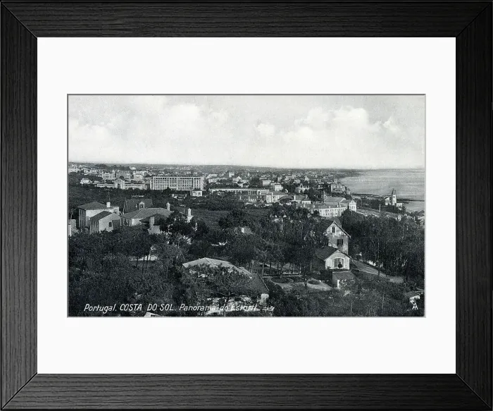 Framed Print : Panorama of Estoril, Costa do Sol, Portugal Framed Print : Panorama of Estoril, Costa do Sol, Portugal