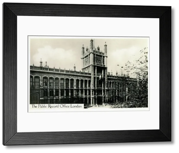 Framed Print : The Public Record Office, Chancery Lane, London Framed Print : The Public Record Office, Chancery Lane, London