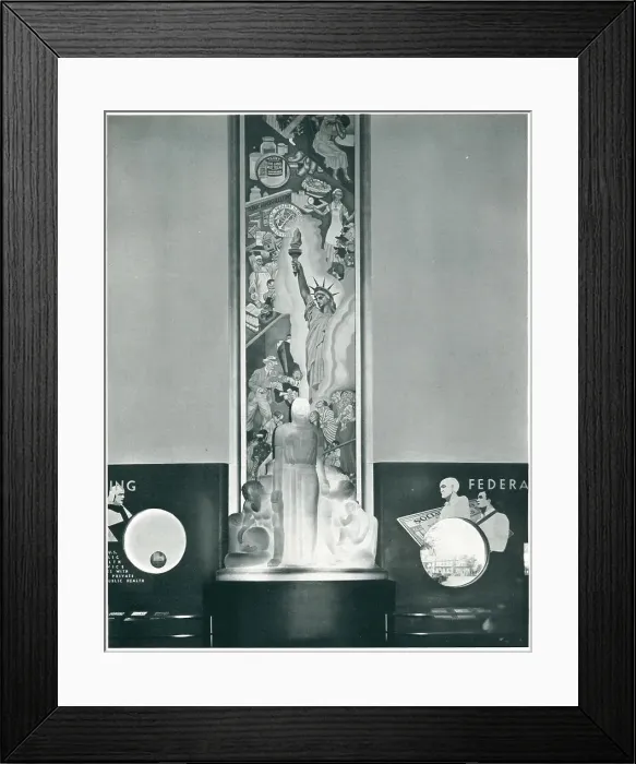 Framed Print : New York World's Fair Social Welfare Framed Print : New York World's Fair Social Welfare