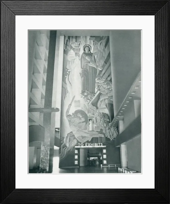 Framed Print : New York World's Fair Hall Of The Judiciary Framed Print : New York World's Fair Hall Of The Judiciary