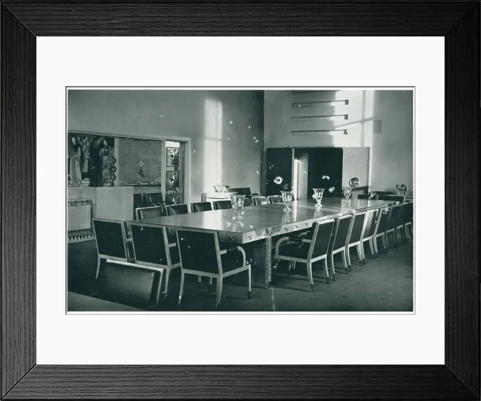 Framed Print : New York World's Fair, Dining Room Framed Print : New York World's Fair, Dining Room