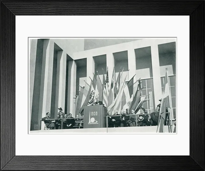 Framed Print : New York World's Fair, Cordell Hull Framed Print : New York World's Fair, Cordell Hull