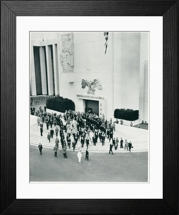 Framed Print : New York World's Fair, King George VI Visit Framed Print : New York World's Fair, King George VI Visit