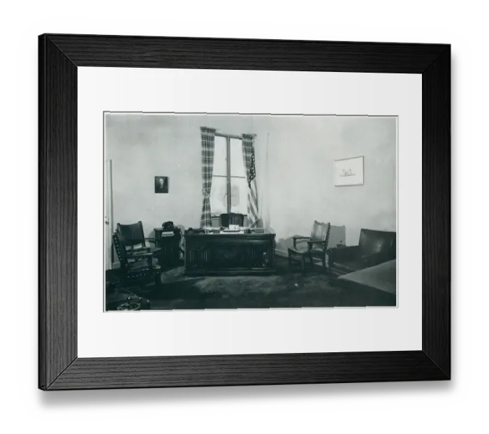 Framed Print : New York World's Fair, Office Framed Print : New York World's Fair, Office