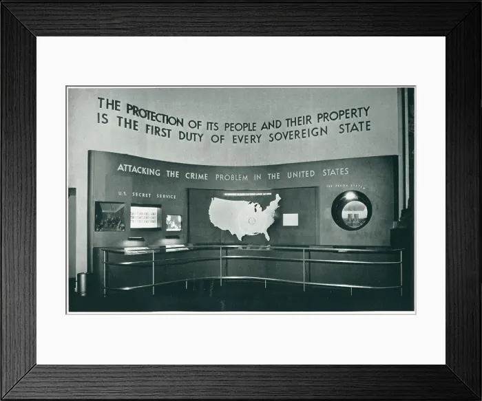 Framed Print : New York World's Fair, Internal Protection