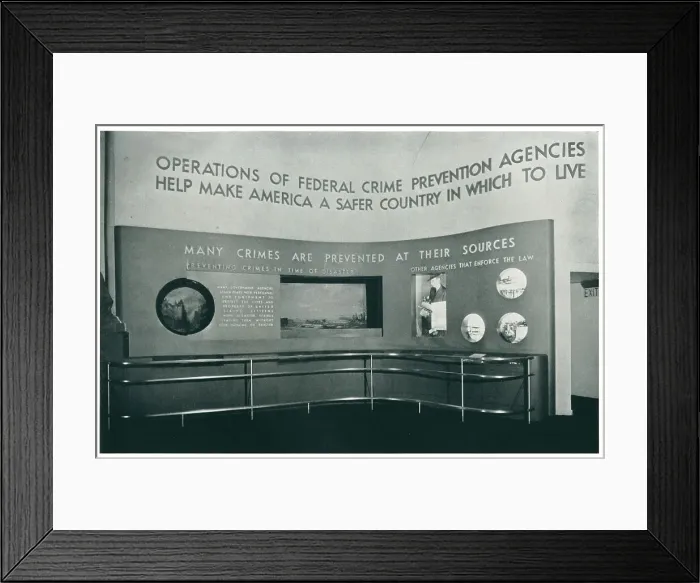 Framed Print : New York World's Fair, Internal Protection Framed Print : New York World's Fair, Internal Protection