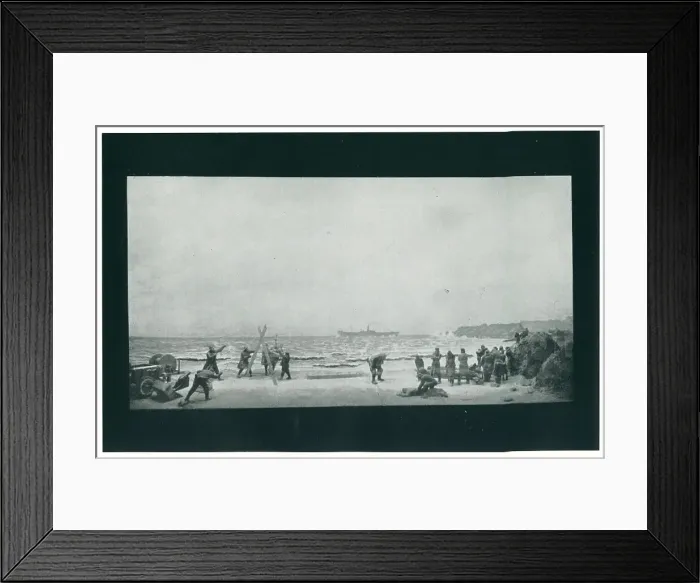 Framed Print : New York World's Fair, Coast Guard Diorama Framed Print : New York World's Fair, Coast Guard Diorama
