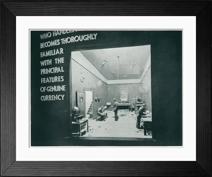 Framed Print : New York World's Fair, Secret Service Diorama Framed Print : New York World's Fair, Secret Service Diorama