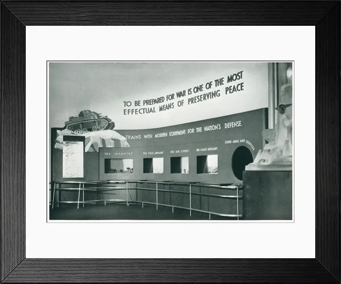 Framed Print : New York World's Fair, National Defence Framed Print : New York World's Fair, National Defence