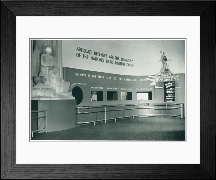 Framed Print : New York World's Fair, National Defence Framed Print : New York World's Fair, National Defence