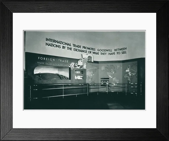 Framed Print : New York World's Fair, Trade Framed Print : New York World's Fair, Trade