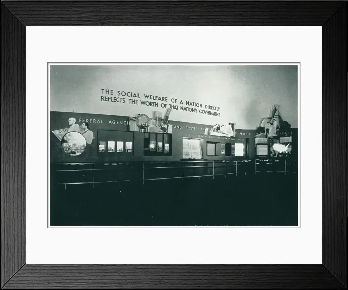 Framed Print : New York World's Fair, Social Welfare Framed Print : New York World's Fair, Social Welfare
