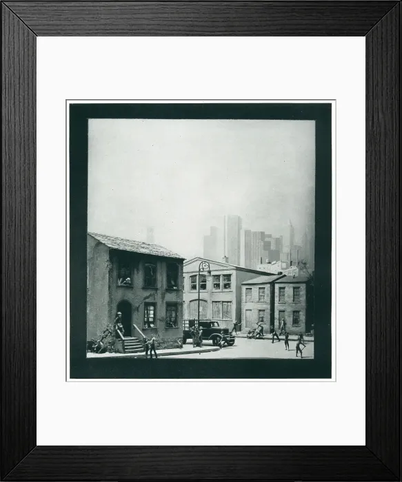 Framed Print : New York World's Fair, Child Welfare Diorama Framed Print : New York World's Fair, Child Welfare Diorama