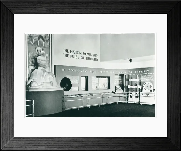 Framed Print : New York World's Fair, Industry Theme Framed Print : New York World's Fair, Industry Theme