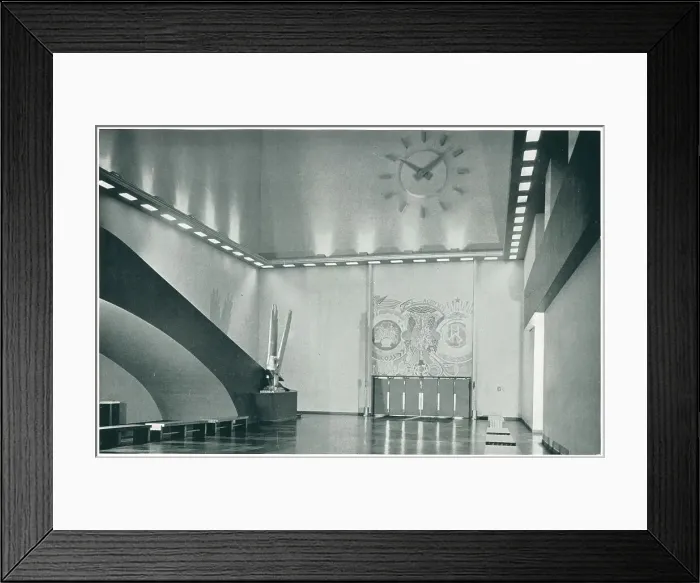 Framed Print : New York World's Fair, Hall Of The Legislature Framed Print : New York World's Fair, Hall Of The Legislature