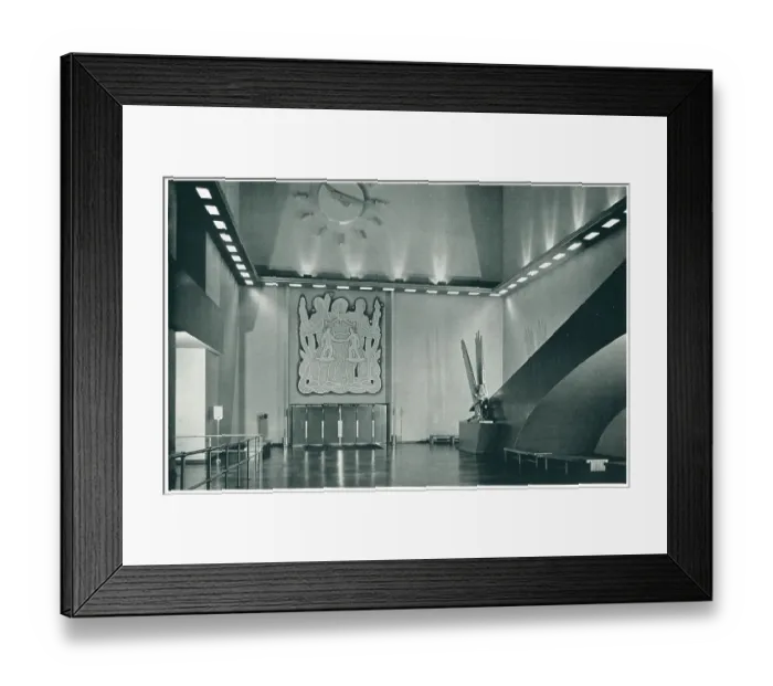 Framed Print : New York World's Fair, Hall Of The Judiciary Framed Print : New York World's Fair, Hall Of The Judiciary