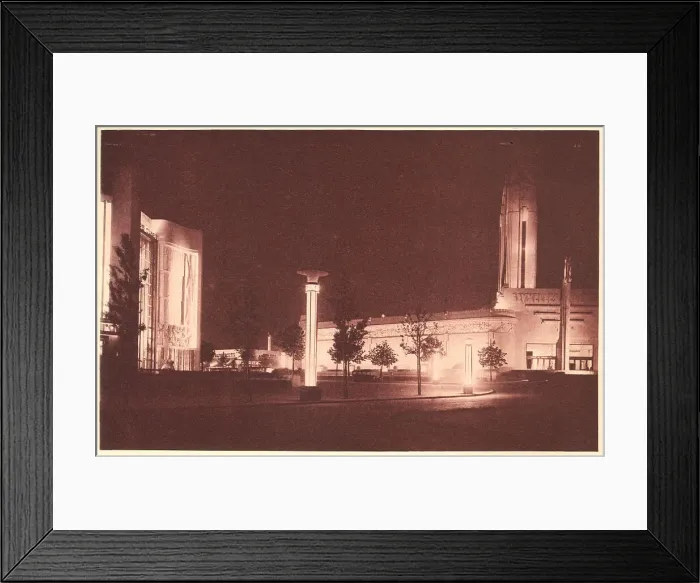 Framed Print : Brussels Expo 1935, Brussels Pavilion Framed Print : Brussels Expo 1935, Brussels Pavilion