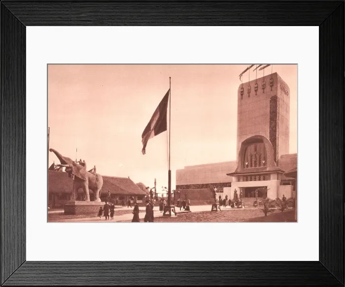 Framed Print : Brussels Expo 1935, Pavilion Of The Belgian Congo Framed Print : Brussels Expo 1935, Pavilion Of The Belgian Congo