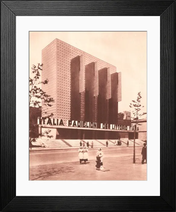Framed Print : Brussels Expo 1935, Pavilion Of Italy Framed Print : Brussels Expo 1935, Pavilion Of Italy