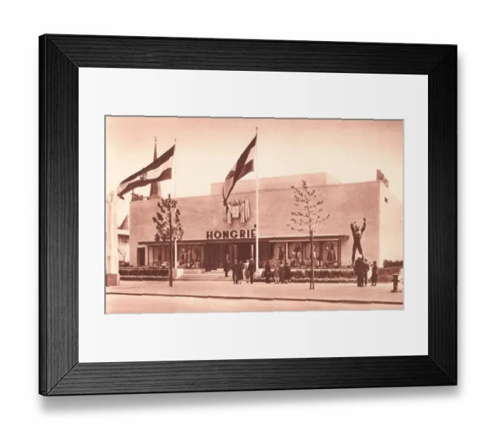 Framed Print : Brussels Expo 1935, Pavilion Of Hungary Framed Print : Brussels Expo 1935, Pavilion Of Hungary