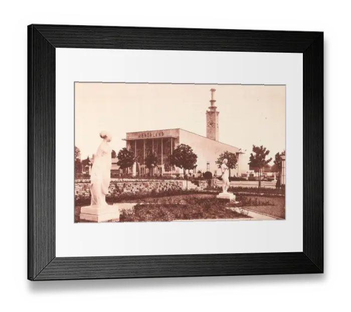 Framed Print : Brussels Expo 1935, Pavilion Of The Netherlands Framed Print : Brussels Expo 1935, Pavilion Of The Netherlands