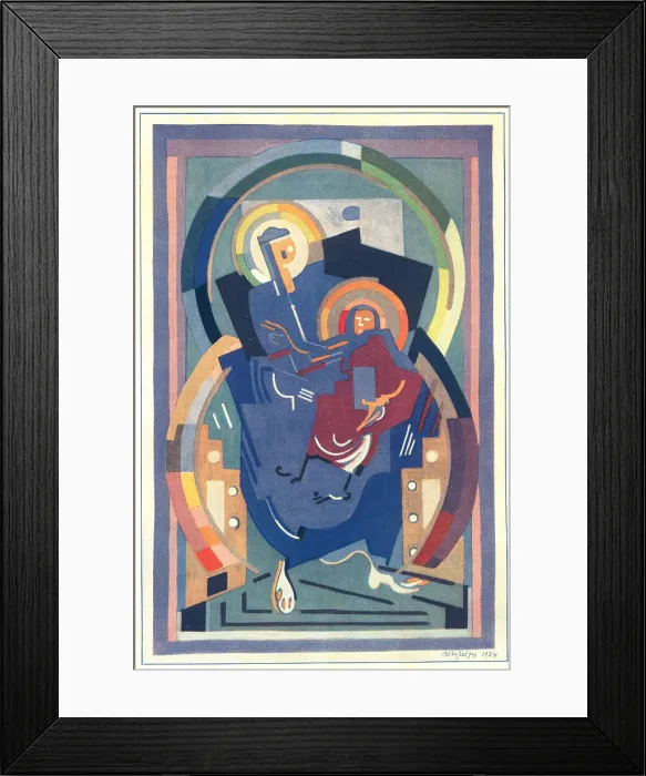 Framed Print : Ceramic Design, Madonna Framed Print : Ceramic Design, Madonna