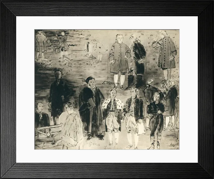 Framed Print : Raoul Dufy, Pavilion Of Electricity Mural, Paris 1937 Framed Print : Raoul Dufy, Pavilion Of Electricity Mural, Paris 1937