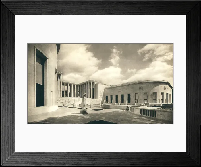 Framed Print : Palace Of Modern Art, Paris 1937 Framed Print : Palace Of Modern Art, Paris 1937