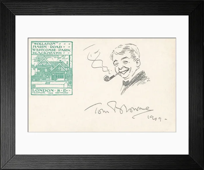 Framed Print : Tom Browne Artist Framed Print : Tom Browne Artist