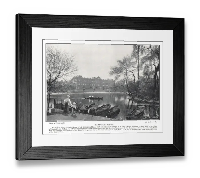 Framed Print : Buckingham Palace Framed Print : Buckingham Palace