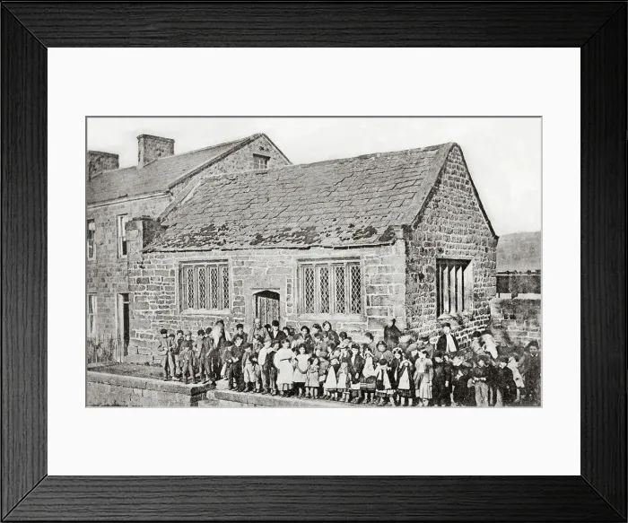 Framed Print : Old Grammar School, Ilkley, Yorkshire Framed Print : Old Grammar School, Ilkley, Yorkshire