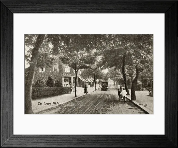 Framed Print : The Grove, Ilkley, West Yorkshire Framed Print : The Grove, Ilkley, West Yorkshire