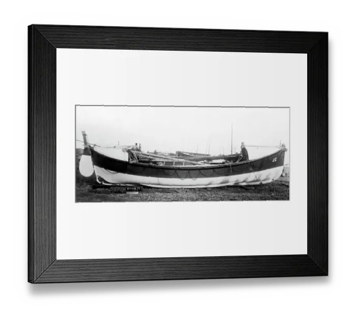 Framed Print : The Priscilla MacBean lifeboat in the 1920s Framed Print : The Priscilla MacBean lifeboat in the 1920s