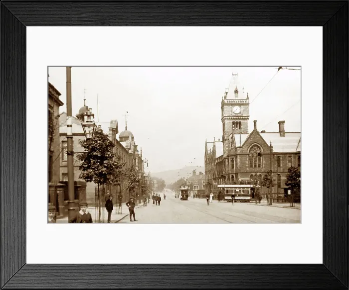 Framed Print : Skipton Road, Keighley Framed Print : Skipton Road, Keighley