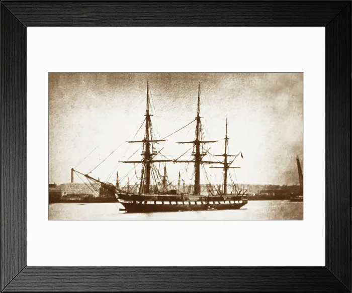 Framed Print : HMS Severn, Royal Navy in 1865 Framed Print : HMS Severn, Royal Navy in 1865