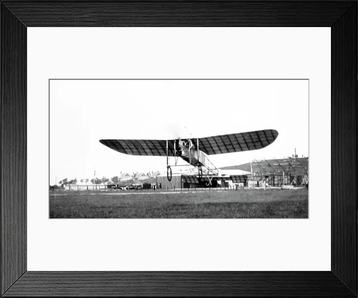 Framed Print : A Gnome-Bleriot monoplane at the Eastbourne Aviation Company Framed Print : A Gnome-Bleriot monoplane at the Eastbourne Aviation Company