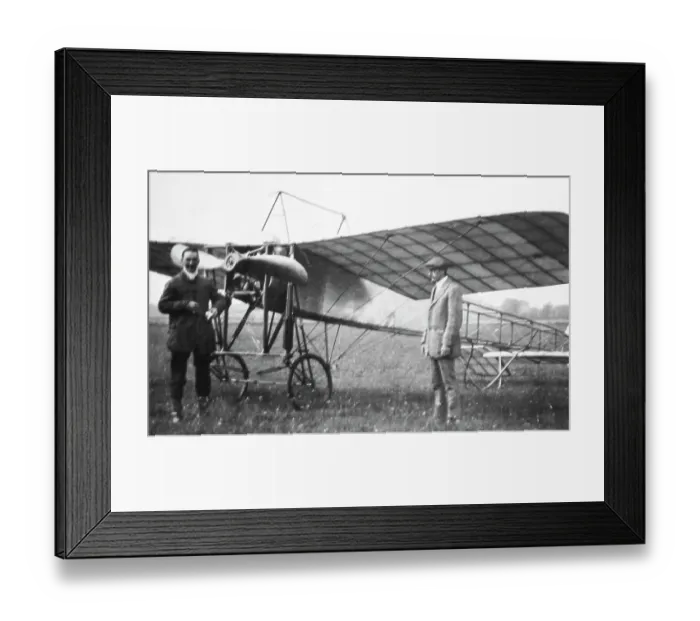 Framed Print : Gnome-Bleriot monoplane at the Eastbourne Aviation Company Framed Print : Gnome-Bleriot monoplane at the Eastbourne Aviation Company