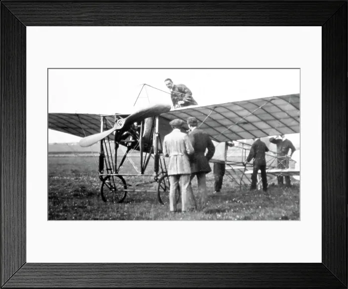 Framed Print : Gnome-Bleriot monoplane at the Eastbourne Aviation Company Framed Print : Gnome-Bleriot monoplane at the Eastbourne Aviation Company
