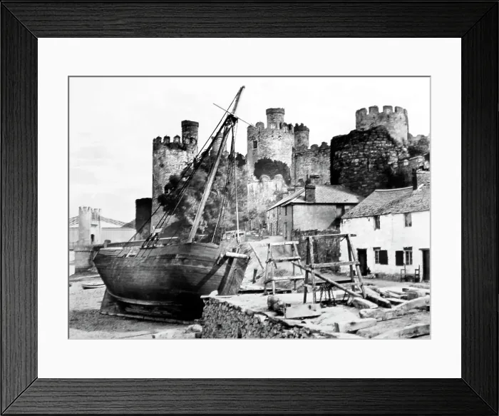 Framed Print : Conwy Castle, Wales Framed Print : Conwy Castle, Wales