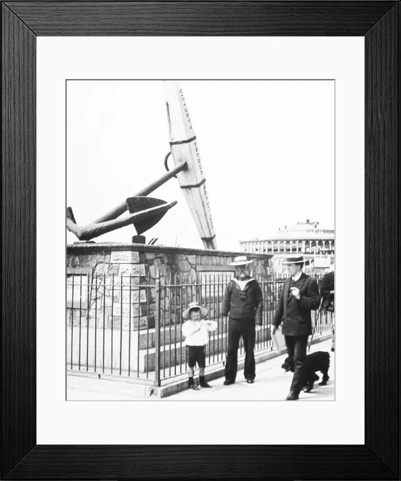 Framed Print : HMS Victory anchor, Southsea Framed Print : HMS Victory anchor, Southsea