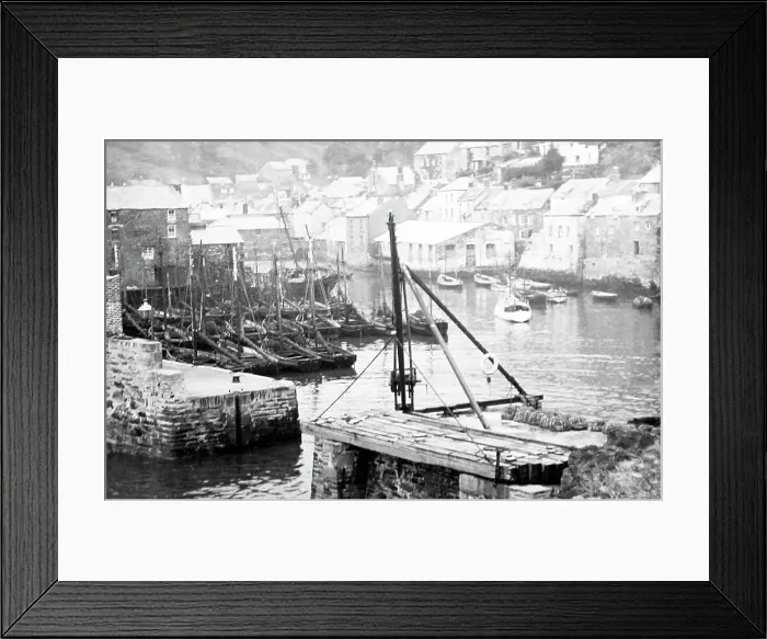 Framed Print : Polperro Harbour, Cornwall Framed Print : Polperro Harbour, Cornwall