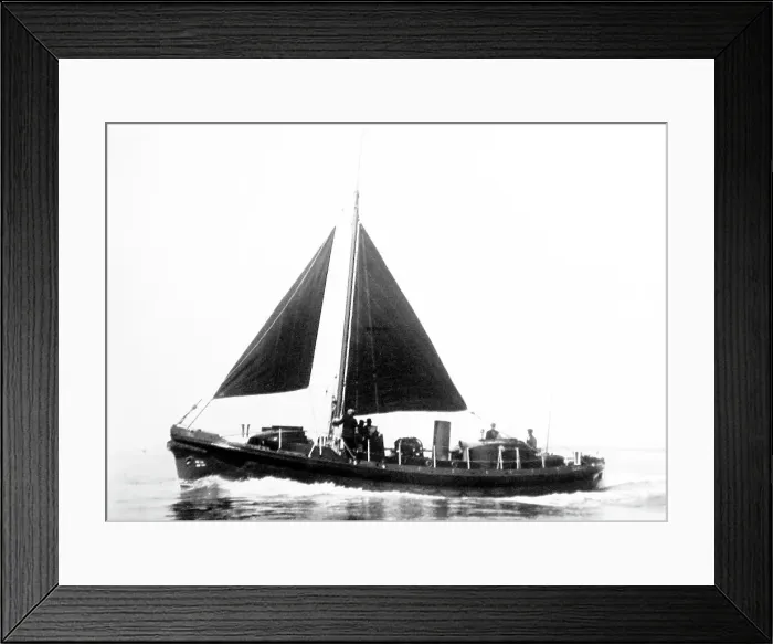 Framed Print : Weymouth lifeboat Lady Kylsant in 1929 Framed Print : Weymouth lifeboat Lady Kylsant in 1929