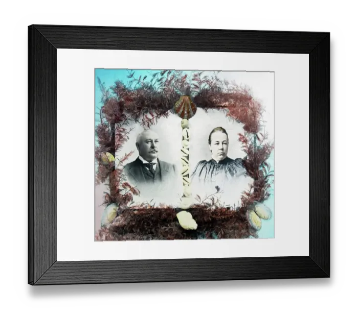 Framed Print : Sir Charles Wright Macara and Lady Marion Macara Framed Print : Sir Charles Wright Macara and Lady Marion Macara